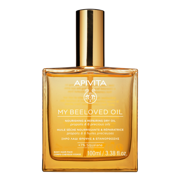 ulei uscat multifunctional my beeloved oil 100ml apivita 058402