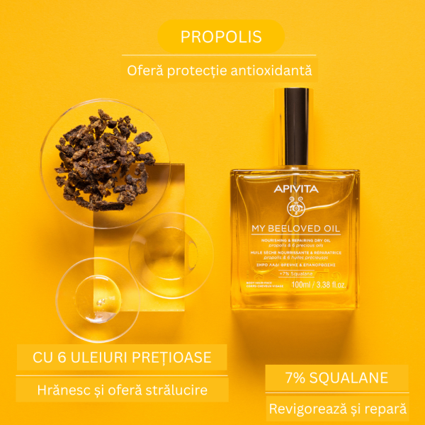 ulei uscat multifunctional my beeloved oil 100ml apivita 492110