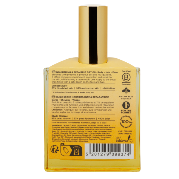 ulei uscat multifunctional my beeloved oil 100ml apivita 948396