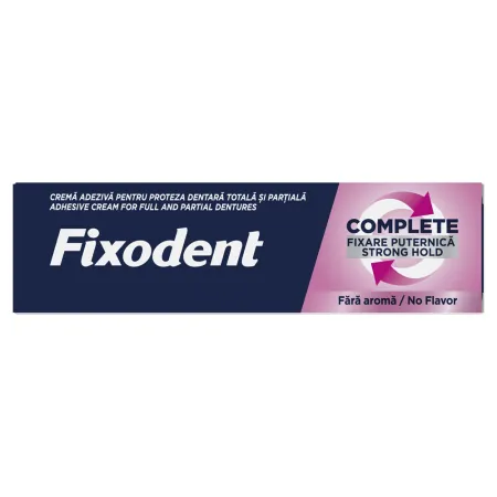 crema adeziva pentru proteza dentara complete neutral 47 g fixodent
