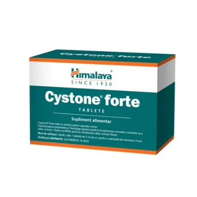 cystone forte 60 comprimate filmate himalaya