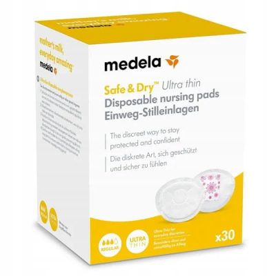 medela safe dry nursing pads 30 buc