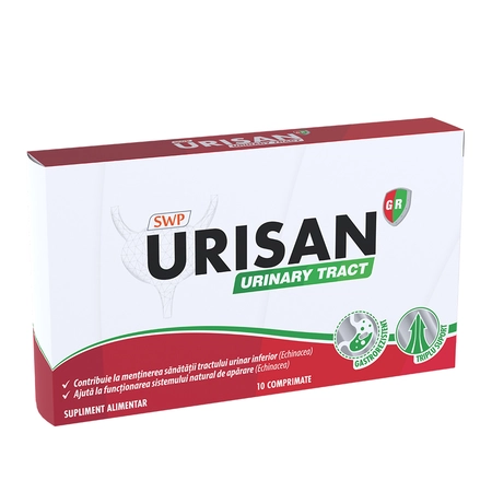 urisan gr urinary tract 10 comprimate sun wave pharma