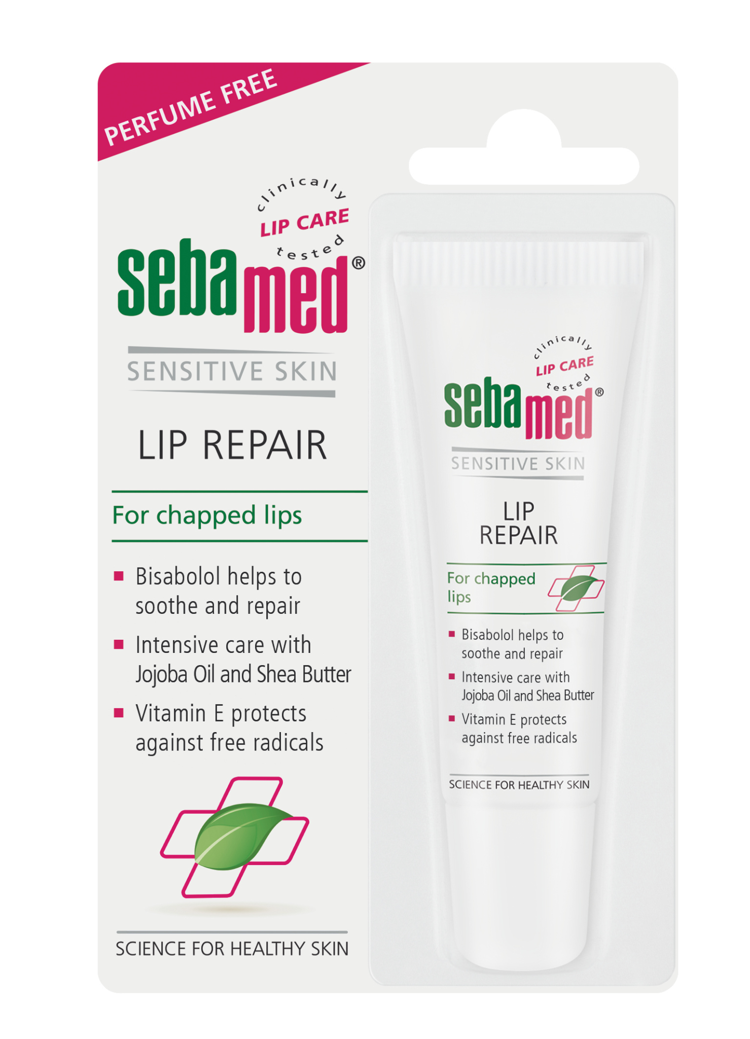 Crema reparatoare pentru buze crapate sebamed Sensitive Skin
