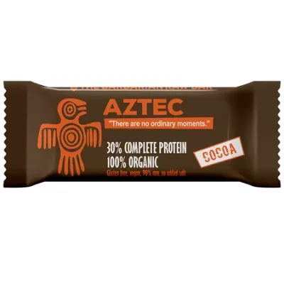the barbarian aztec baton proteic cu cacao 50g bio 5728