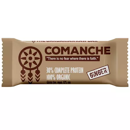 the barbarian comanche baton proteic cu ghimbir 50g bio 752