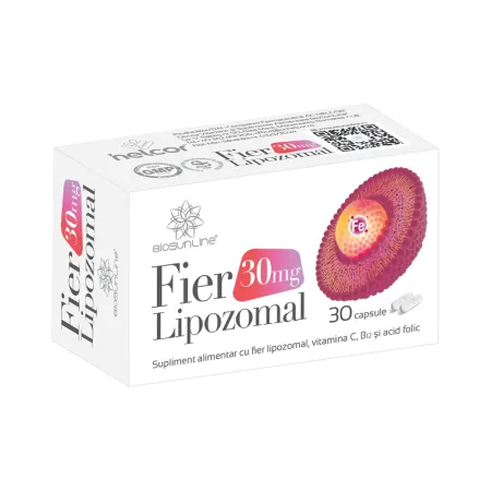 fier lipozomal 30mg 30 capsule biosunline