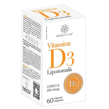 vitamina d3 lipozomala 2000 ui 60 capsule vegetale biosunline