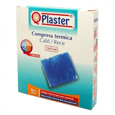 compresa cald rece 13x13 cm 1 bucata qplaster