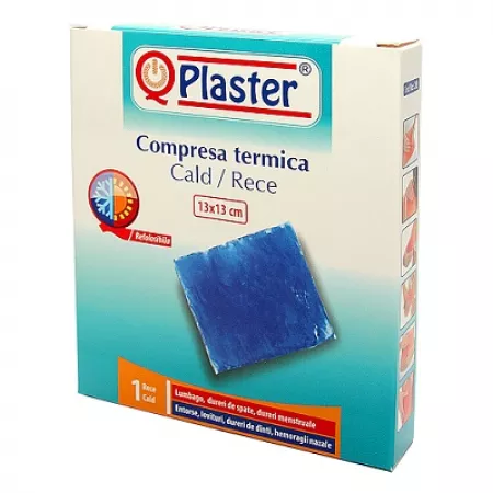 compresa cald rece 13x13 cm 1 bucata qplaster
