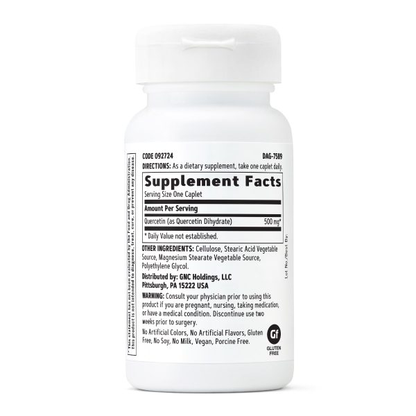 092724 gnc a z quercetin 500mg 60ct bottle back.jpg