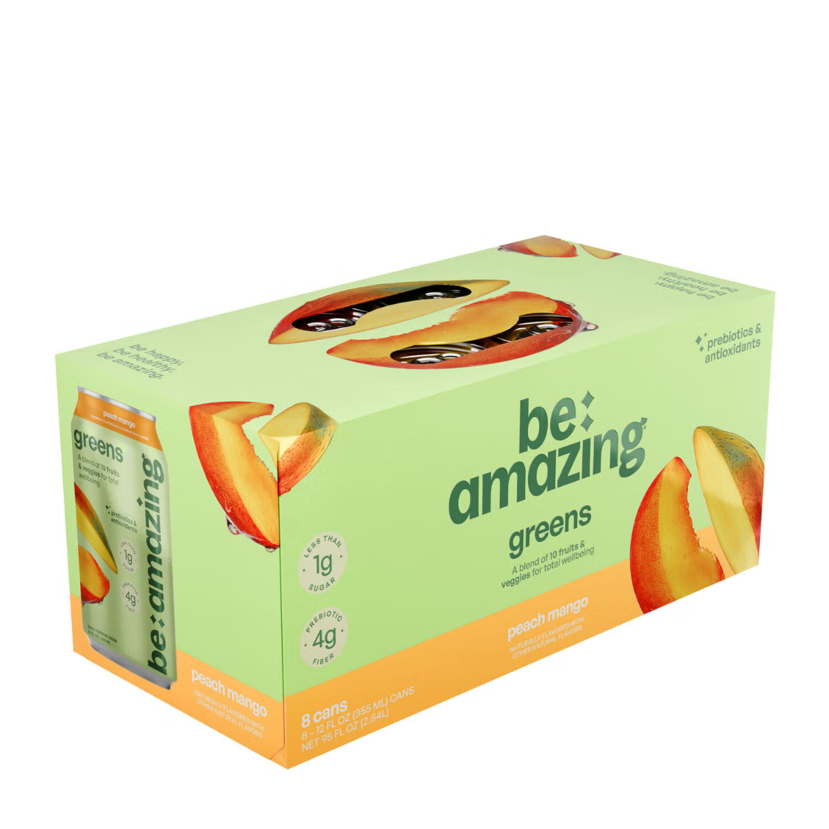1.604215 be amazing peach mango greens 8pk front.png