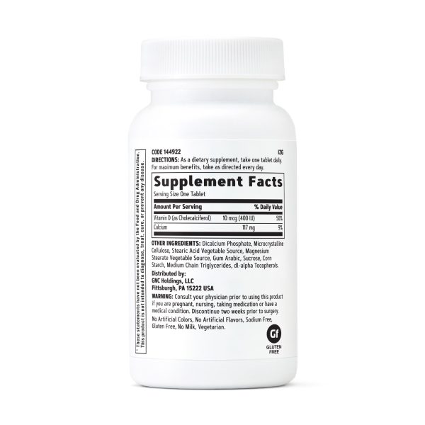 144922 global gnc a z vitamin d 3 10mcg bottle back.jpg