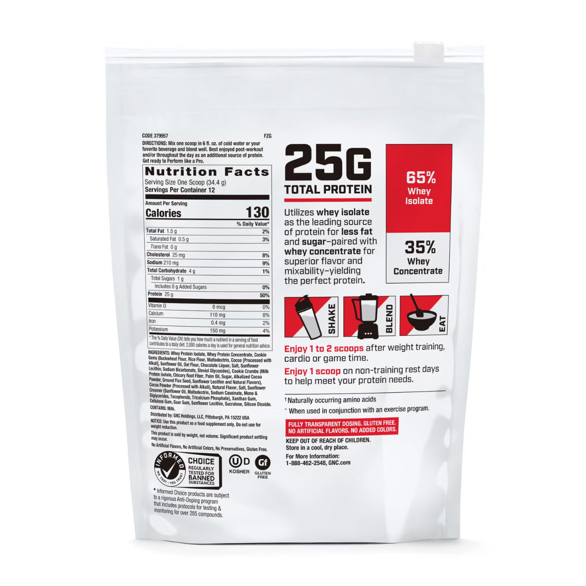 2.379957 gnc pro performance 100 whey cookies cream 12svgs bag back.png