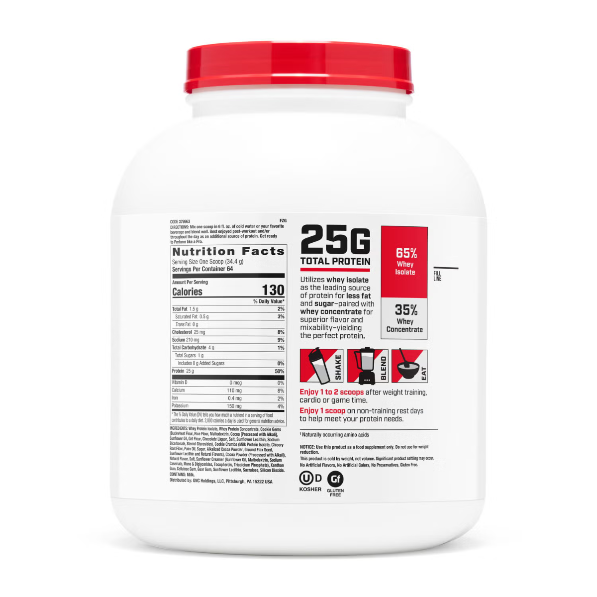 2.379963 gnc pro performance 100 whey cookies cream 64svgs tub back.png