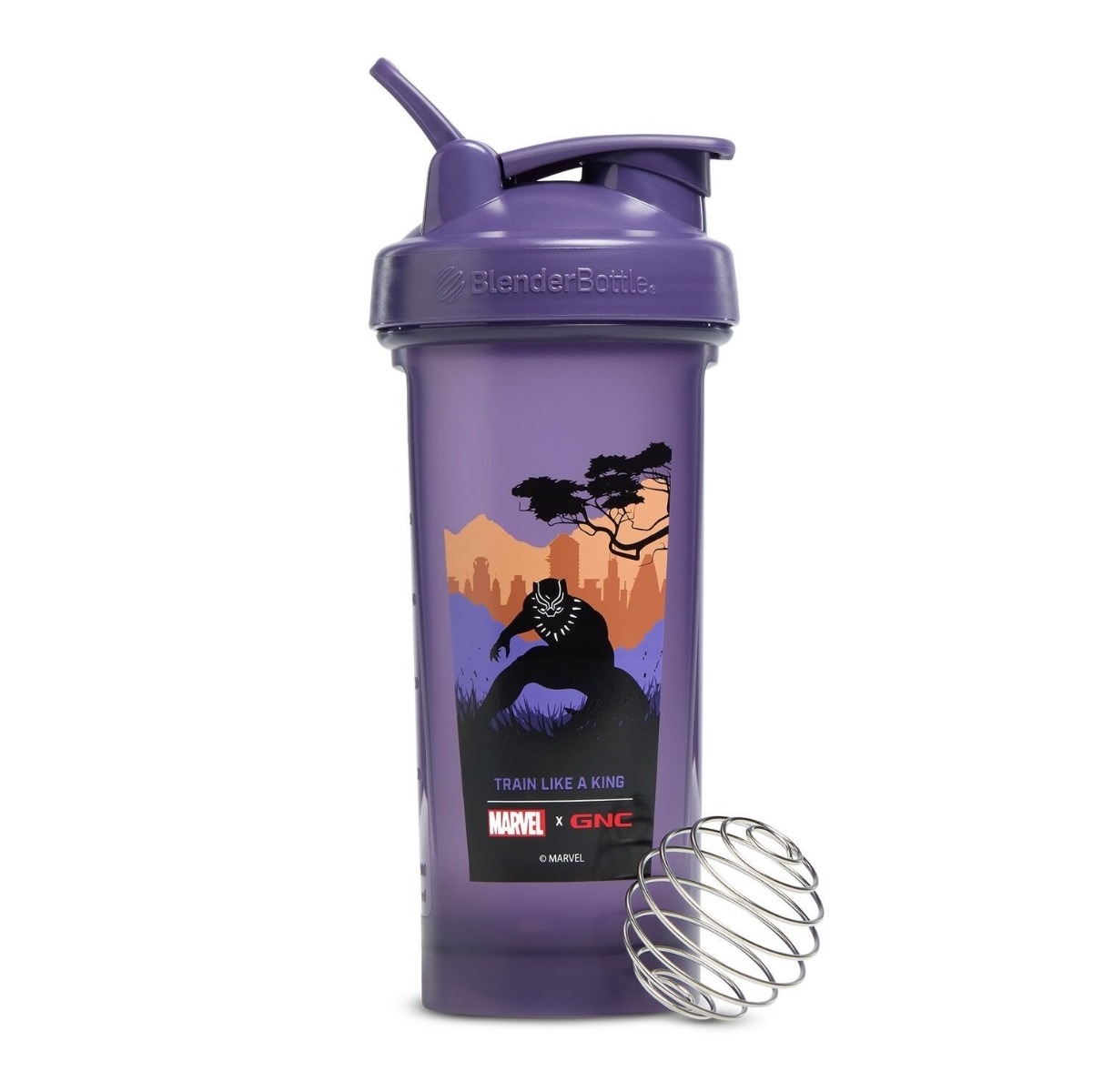 364486 gnc blender bottle marvel black panther 28oz front 2.jpg