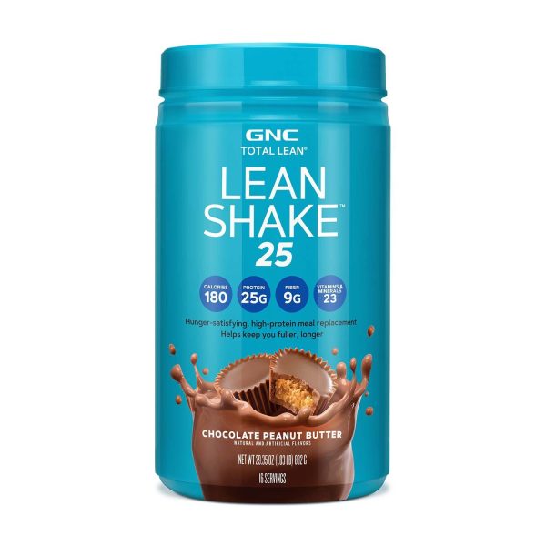 370118 gnc total lean lean shake 25 chocolate peanut butter tub.jpg