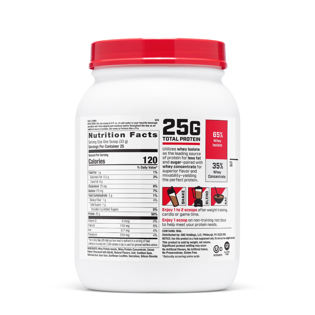 379965 gnc pro performance 100 whey chocolate 25svgs tub back.jpg