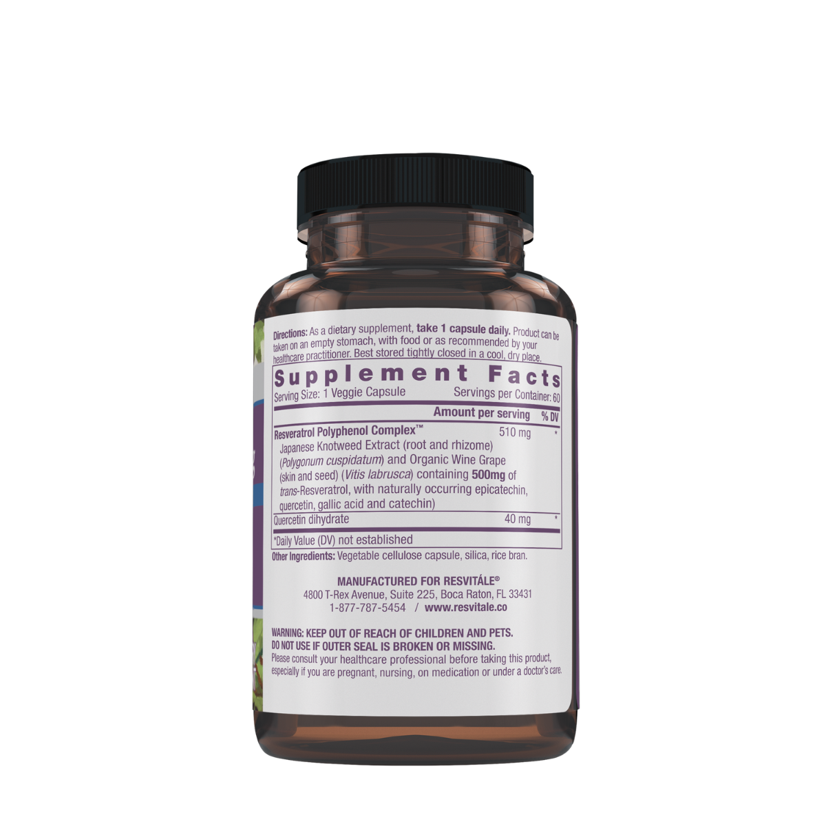 446813 resvitale resveratrol 500mg 60ct back.png