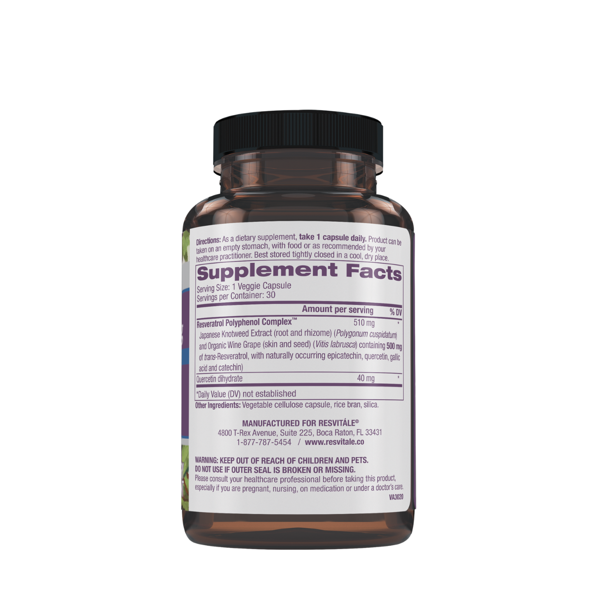 469780 resvitale resveratrol 500mg 30ct back.png