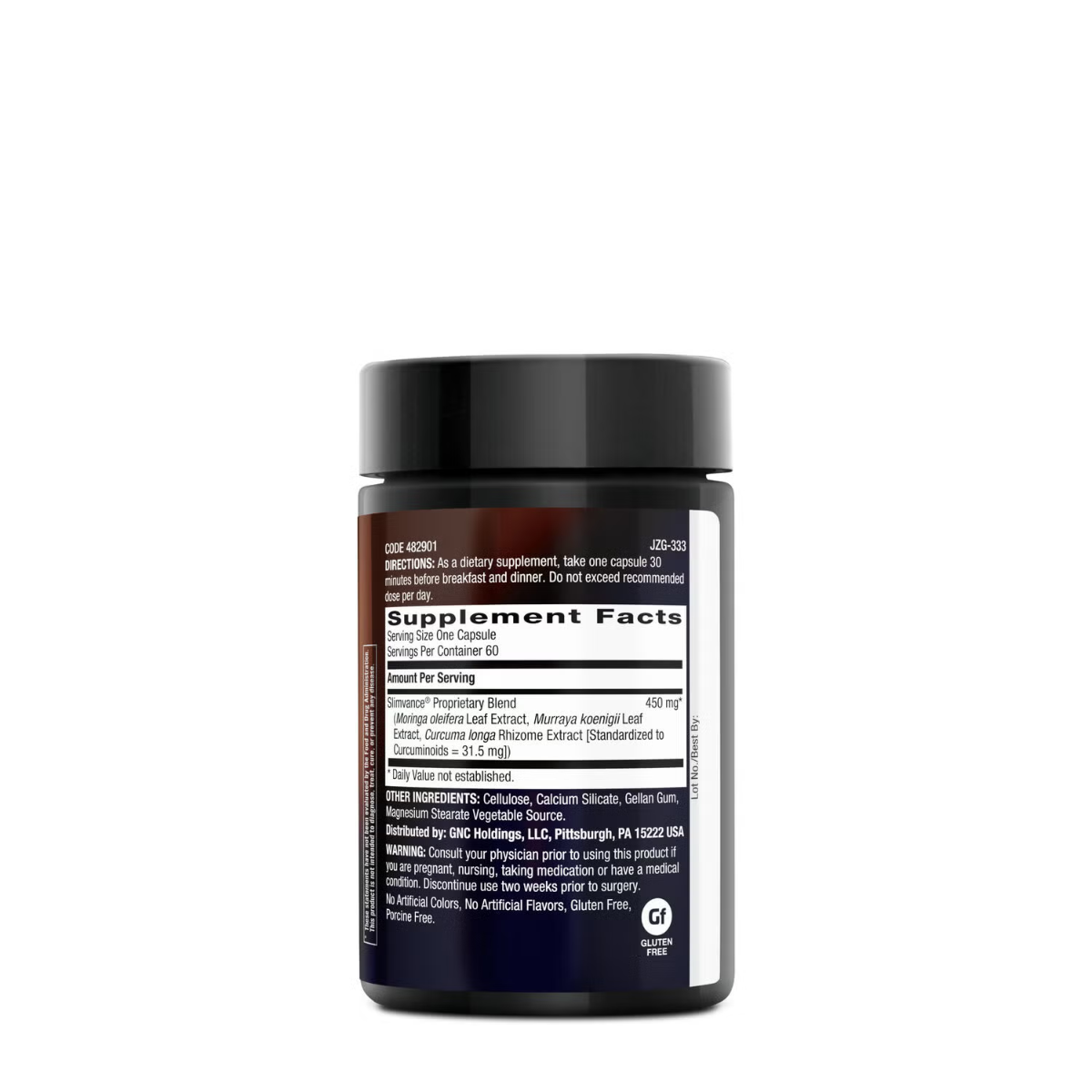482901 bodydynamix slimvance core slimming stimulant free bottle back.png