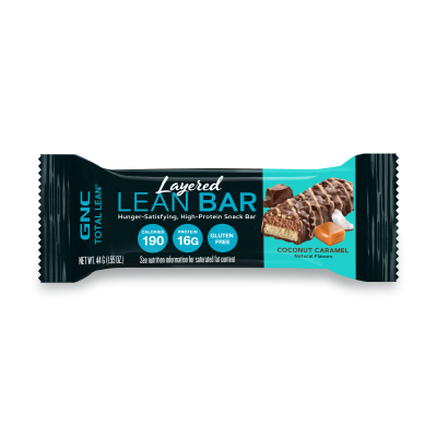 496979 gnc total lean layered lean bar coconut caramel bar front.png