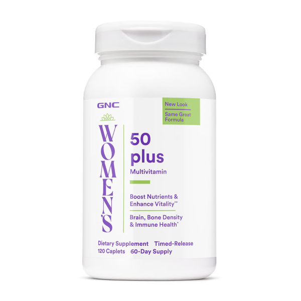 5. 202593 gnc womens 50 plus multivitamin 120ct bottle front.png