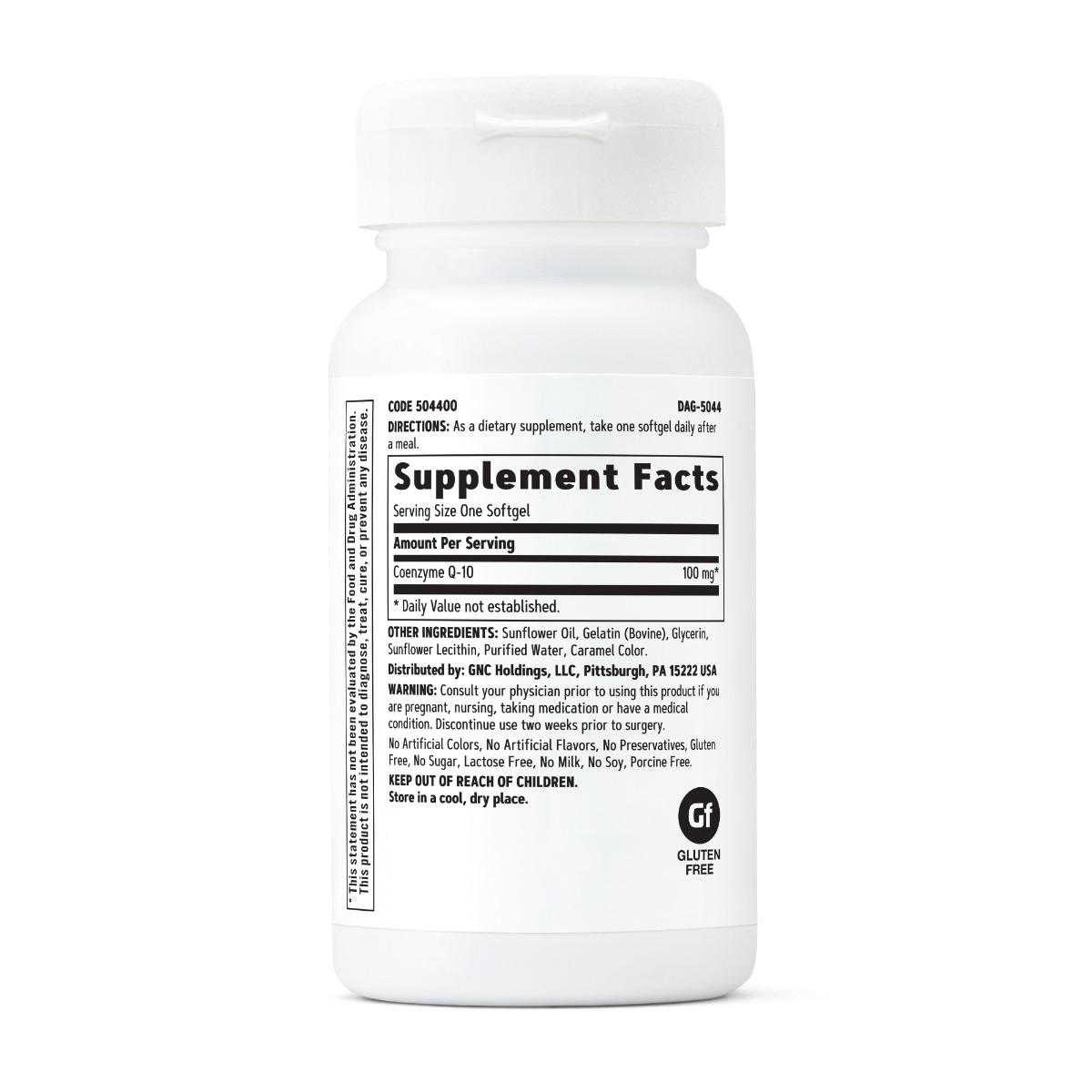 504400 gnc a z coq 10 100mg 30ct bottle back.jpg