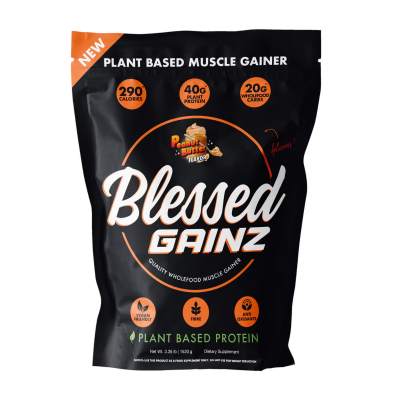 559638 blessed gainz plant based protein peanutbutter front.png