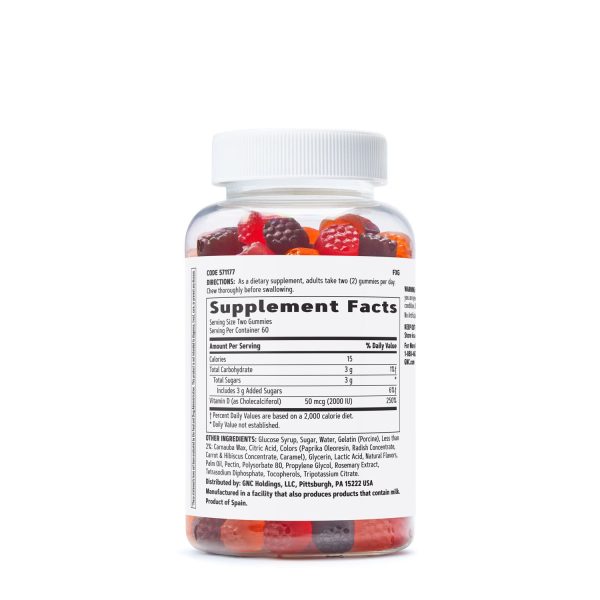 571177 gnc az vitamin d3 gummies bottle back.jpg