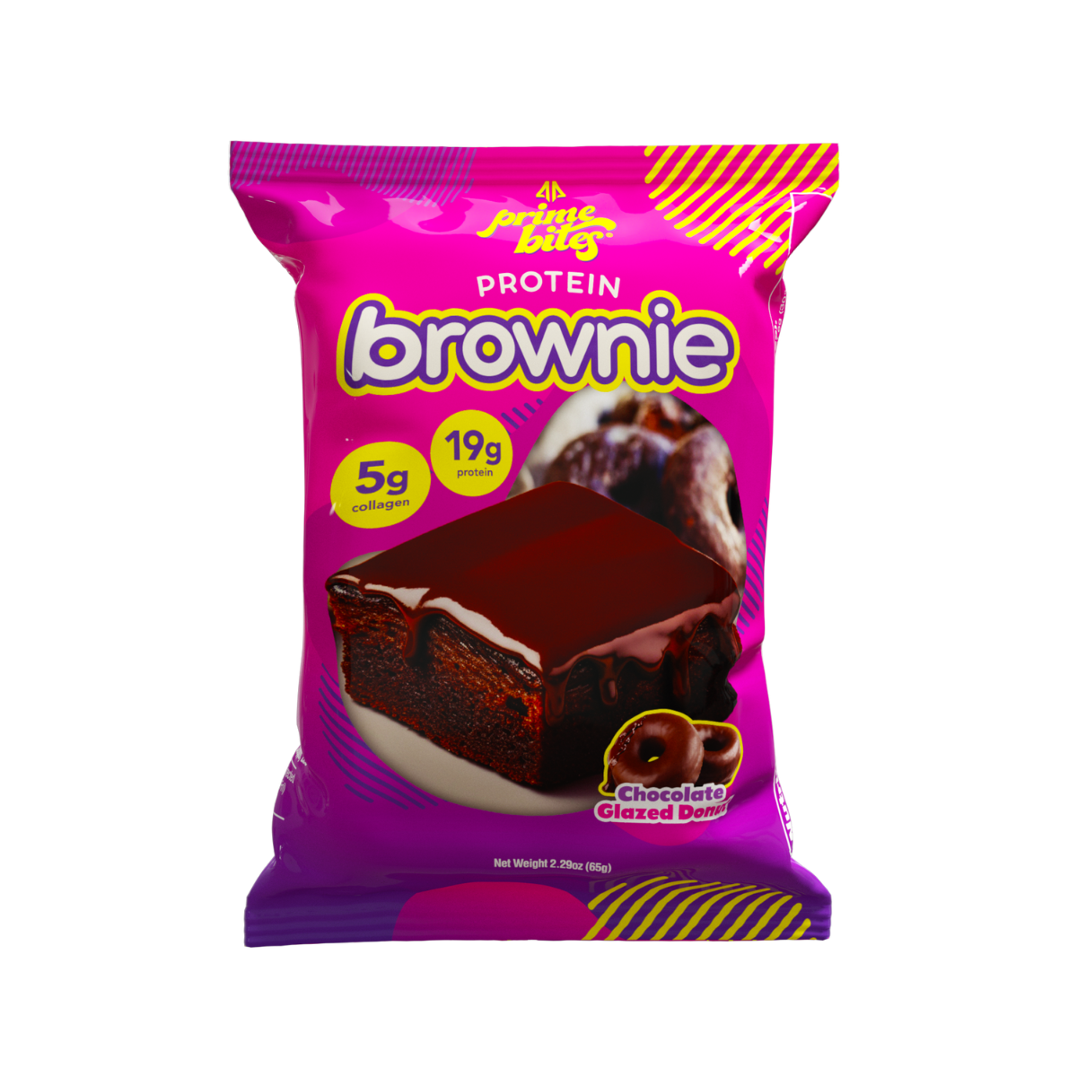 601116 prime bites glazed choc donut unit front.png