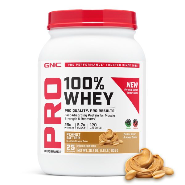 739957 gnc pro performance 100 whey peanut butter 25svgs hero.jpg