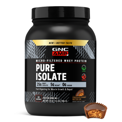 739974 gnc amp pure isolate chocolate peanut butter 22svgs hero.png