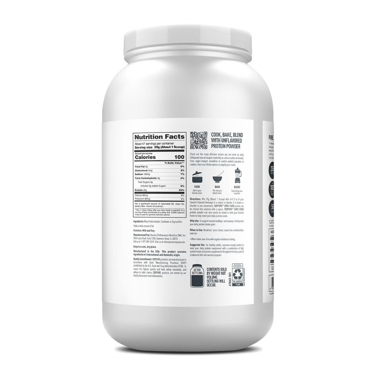 916091 naturesbest isopure zerocarb unflavored 3lb back.jpg