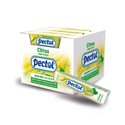 dropsuri fara zahar cu aroma de citrice ulei esential de eucalipt mentol si vitamina c 31 g pectol