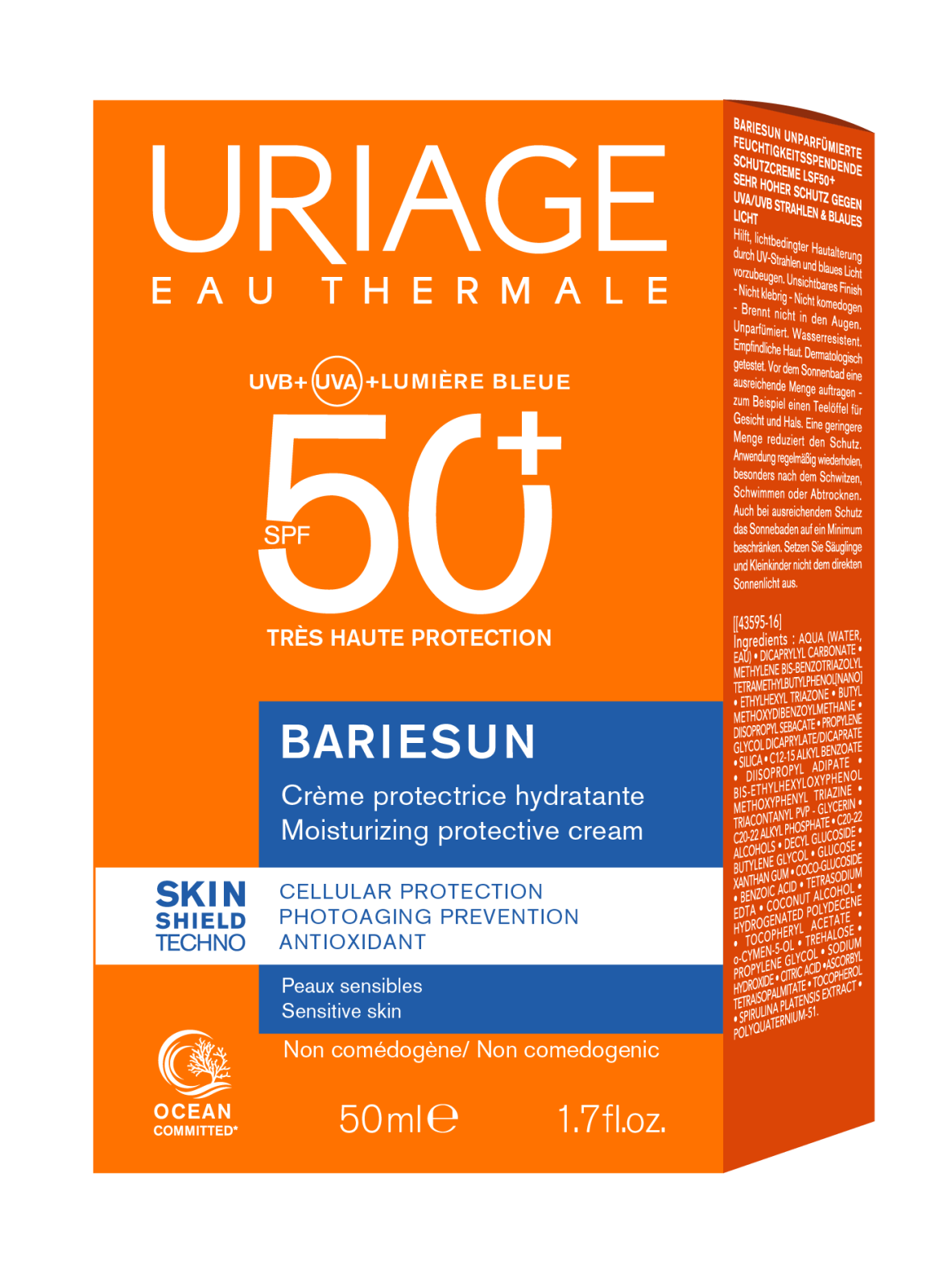 crema protectie solara bariesun spf50 50ml uriage 878160.png