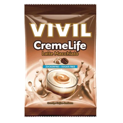vivil creme life latte macchiato fara zahar 110g