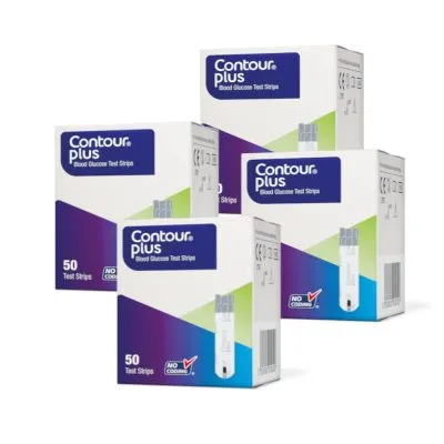 Bandelete pentru testare a glucozei din sange contour plus