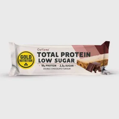baton proteic cu extra ciocolata protein bar low sugar 60 g goldnutrition