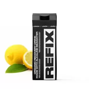 bautura organica pentru refacere cu lamaie refix 250 ml