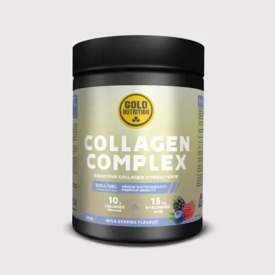 colagen collagen complex cu fructe de padure goldnutrition 300g