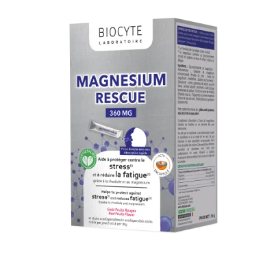 magneziu orodispersabil biocyte magnesium rescue 14 plicuri