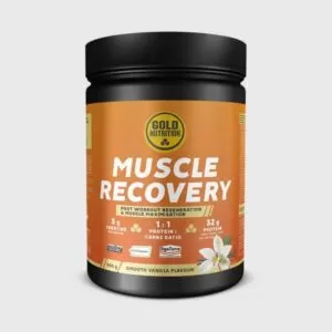 pulbere refacere dupa efort cu vanilie muscle recovery goldnutrition 900 g