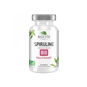 spirulina bio biocyte spiruline bio 60 tablete