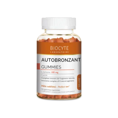 supliment alimentar autobronzant biocyte gummies 60 jeleuri