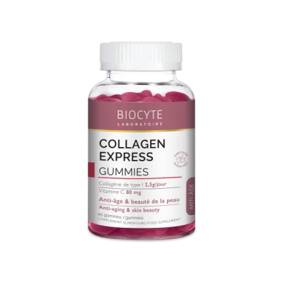 supliment alimentar cu colagen si vitamina c collagen express biocyte 45 jeleuri